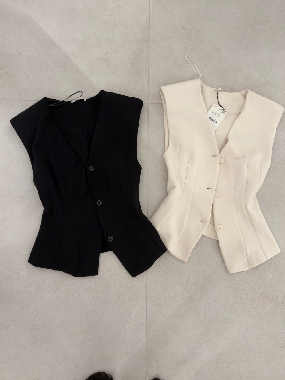 Zara bundle tailored vest
